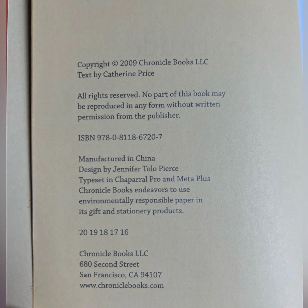 Chronicle Books Gratitude Journal Hardcover New Unused Guided Prompt Book